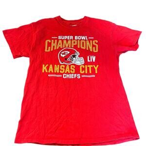 Kansas City Chiefs Super Bowl T-Shirt Men's Size MD